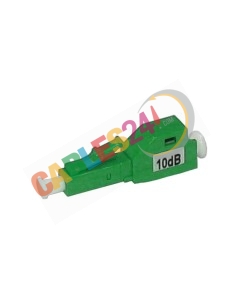 Atenuador Monomodo LC APC 10db