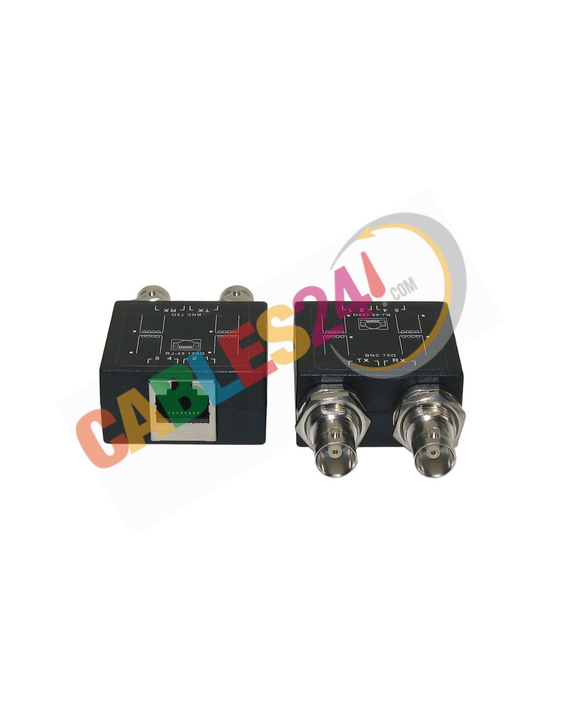 Balun impedance adapter 75-120 ohm RJ 