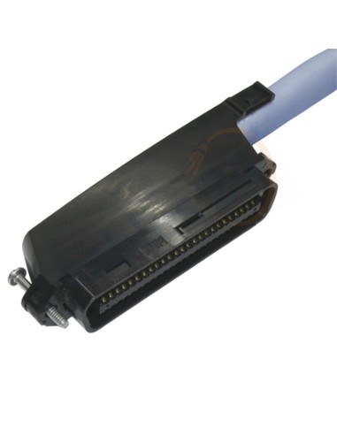 Male RJ21 Telco Cable CAT.3 90 degrees to 24 RJ45 male
