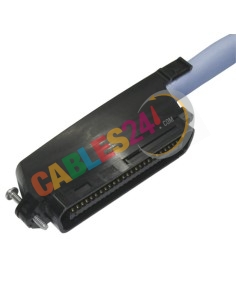 Cable Telco CAT.3 RJ-21 Macho 90 grados a 24 RJ11 macho 2