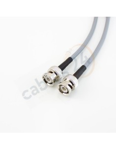 Latiguillo  Cable Coaxial 75 Ohms Flex 2 BNC macho a BNC macho