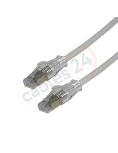 Latiguillo Cable Ethernet Cat 6A UTP 4 x 2 x AWG24 LSZH Blanco AMP NetConnect a medida