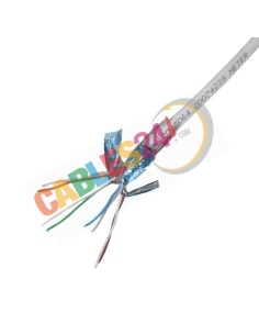 Cat 6A UTP 4x2xAWG24 LSZH White AMP NetConnect cable in several measures