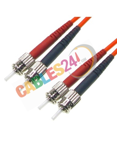 Patch cord Multimode Duplex Fiber Optic Cable ST-ST OM1