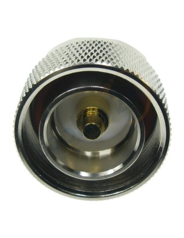 Adaptador coaxial RF 7-16 macho a tipo N hembra