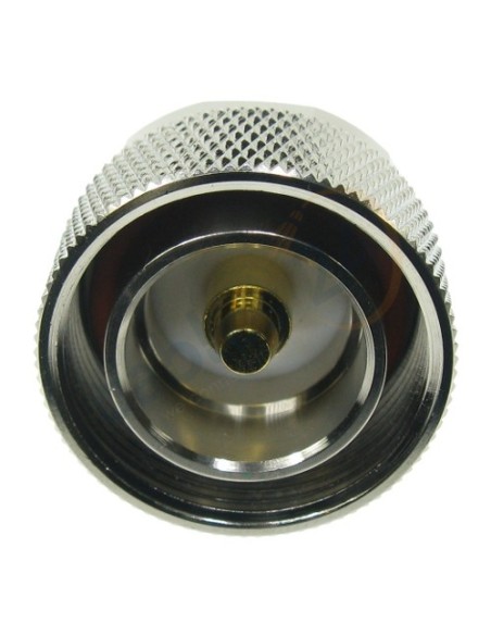 Adaptador coaxial RF 7-16 macho a tipo N hembra