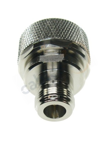 Adaptador coaxial RF 7-16 macho a tipo N hembra