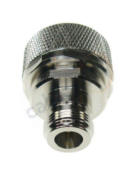Adaptador coaxial RF 7-16 macho a tipo N hembra