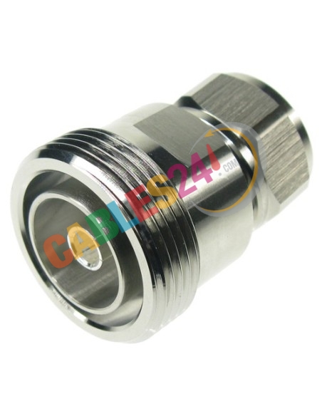 Coaxial RF Adapter 4.3/10 male to 7-16 female