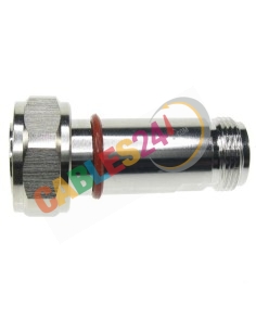 Adaptador coaxial RF 4.3/10 macho a tipo N hembra 2