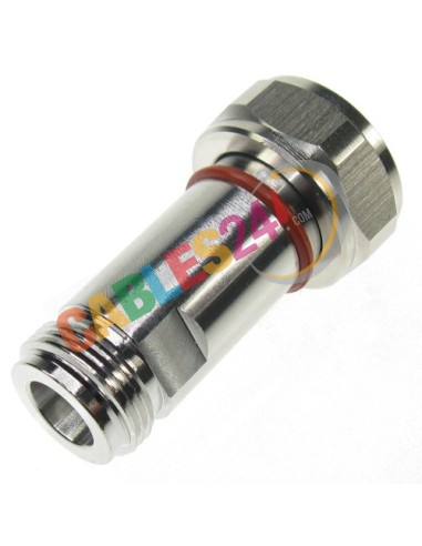 Coaxial RF Adapter 4.3/10 male to N type female