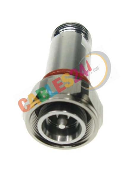Coaxial RF Adapter 4.3/10 male to N type female