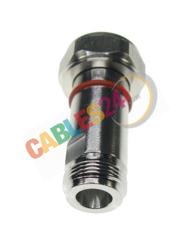 Coaxial RF Adapter 4.3/10 male to N type female
