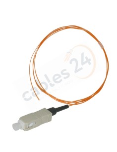 Cable Pigtail de Fibra Óptica Multimodo OM1 62.5/125 SC