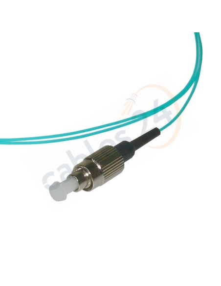 Cable Pigtail de Fibra Óptica Multimodo OM3 50/125 ST