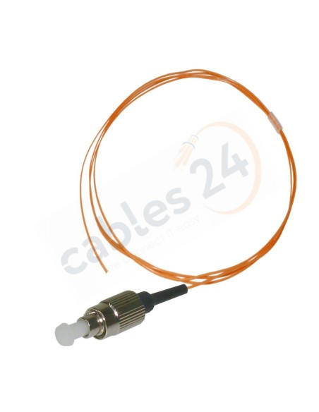 Cable Pigtail de Fibra Óptica Multimodo OM1 62.5/125 FC