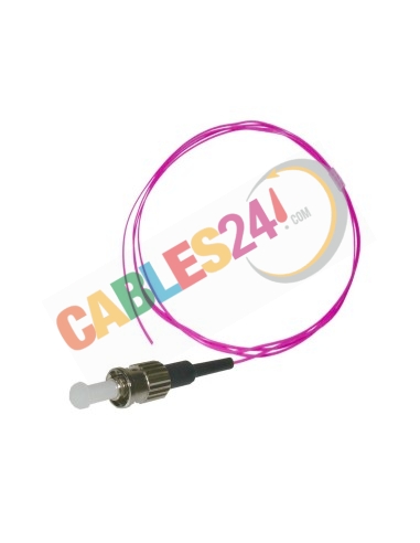 Cable Pigtail de Fibra Óptica Multimodo OM4 50/125 ST