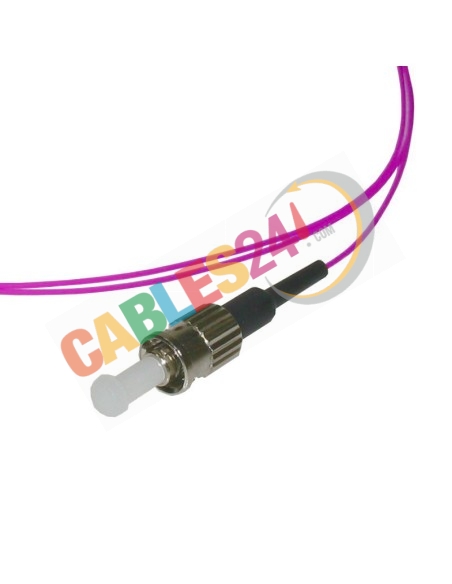 Cable Pigtail de Fibra Óptica Multimodo OM4 50/125 ST