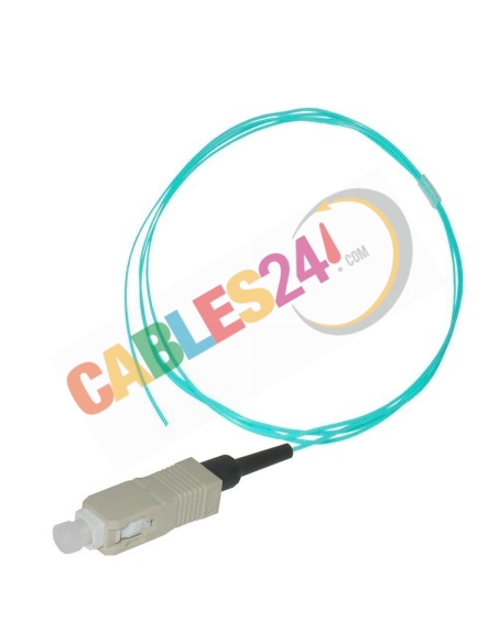 Cable Pigtail de Fibra Óptica Multimodo OM3 50/125 SC