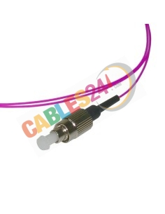 Cable Pigtail de Fibra Óptica Multimodo OM4 50/125 FC 2