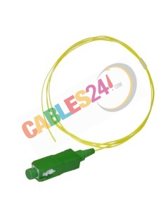 Cable Pigtail de Fibra Óptica Monomodo SC/APC
