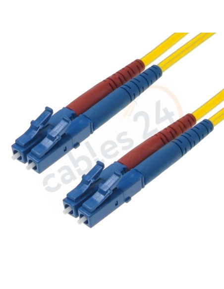 Fiber Optic Duplex Singlemode patch cord LC-LC