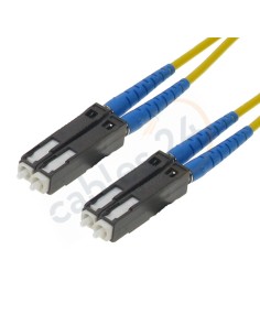 Latiguillo Cable Fibra Óptica Dúplex Monomodo MU-MU