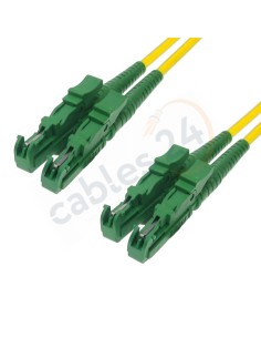 Latiguillo  Cable Fibra Óptica Dúplex Monomodo E2000/APC-E2000/APC