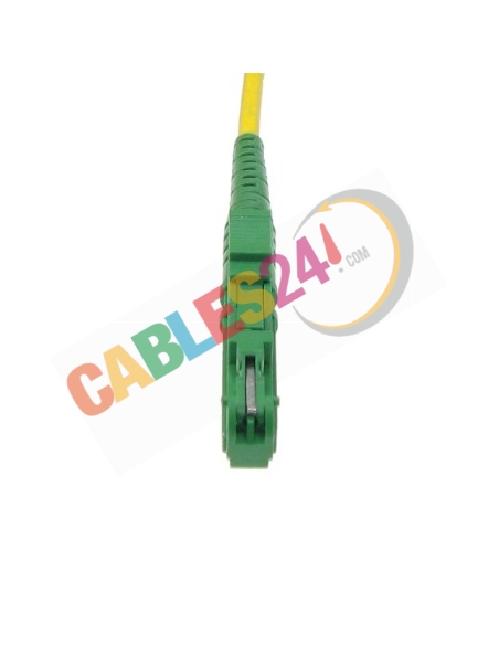 Fiber Optic Duplex Singlemode patch cord cable E2000/APC-LC