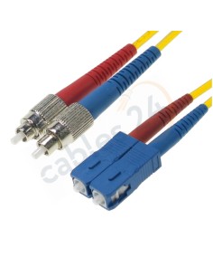 Latiguillo Cable Fibra Óptica Dúplex Monomodo FC-SC