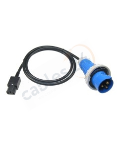 Power Cord C13 -  Commando Plug Male
