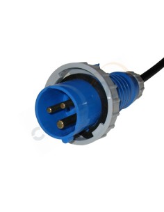 Power Cord C19 - Commando Plug Male 2