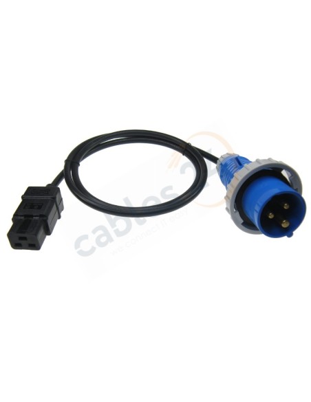 Cable Alimentación C19 - Cetac Macho