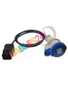 Cable Alimentación C20 - Cetac Hembra