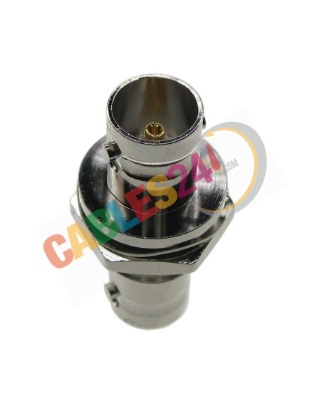Adaptador coaxial BNC hembra BNC hembra 75 Ohm chasis/panel