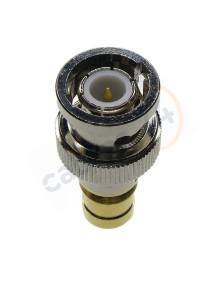Coaxial Adapter BNC male DIN1.6/5.6 female coax 75 Ohm