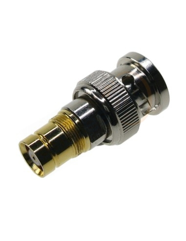 Coaxial Adapter BNC male DIN1.6/5.6 female coax 75 Ohm