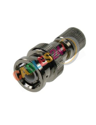 Coaxial Series Adapter BNC Male to DIN1.6/5.6 Male coax 75 Ohm