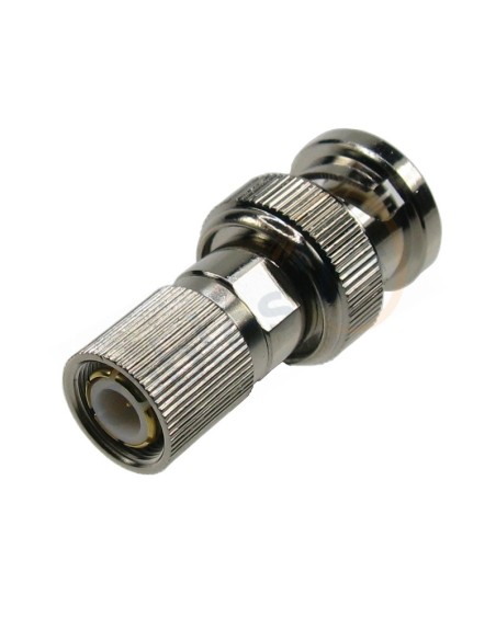 Adaptador coaxial compacto BNC macho DIN1.6/5.6 macho 75 Ohm