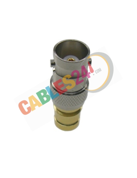 Coaxial Series Adapter BNC Female to DIN1.6/5.6 female 75 Ohm