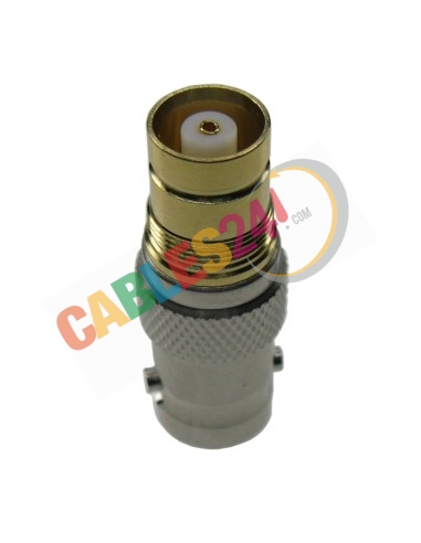 Adaptador coaxial BNC hembra DIN1.6/5.6 hembra 75 Ohm