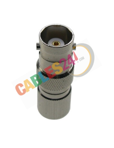 Coaxial Series Adapter BNC Female to DIN1.6/5.6 Male 75 Ohm