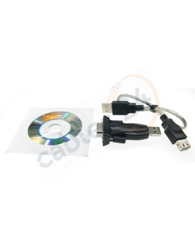 Adaptador USB RS232 compatible Windows 10