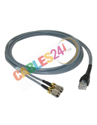 Conversion Patchcord RJ48-to-G703 2 x 1.6/5.6 (coaxial) Male 1m