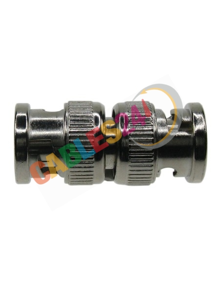 Adaptador coaxial BNC macho BNC macho 75 Ohm 