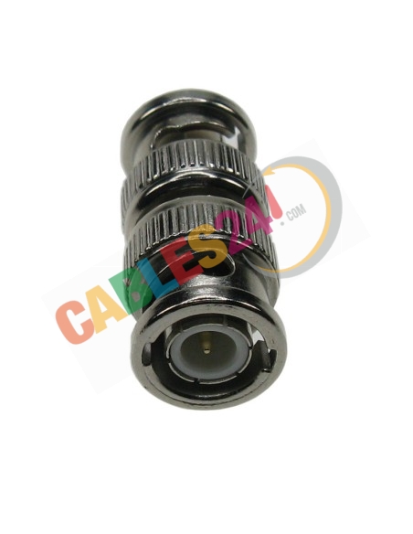 Adaptador coaxial BNC macho BNC macho 75 Ohm 