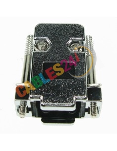 Carcasa SUB-D DB9 DB15HD plástica metalizada