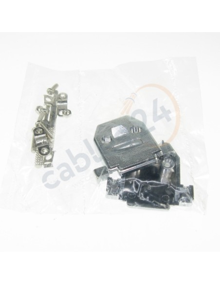 Carcasa SUB-D DB15 DB26HD DB60HD Molex 70928 plástica metalizada 