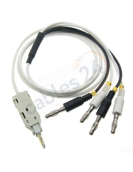 Cable de test Krone de 4 polos para regletas LSA-PLUS