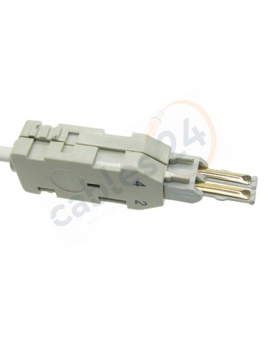 Cable de test Krone de 4 polos para regletas LSA-PLUS
